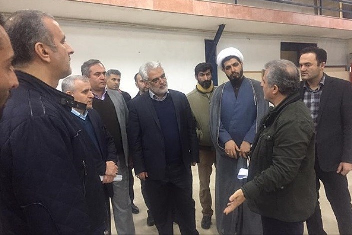 بازدید سرزده رئیس دانشگاه آزاد اسلامی از واحد رامسر و مجتمع رفاهی اراک