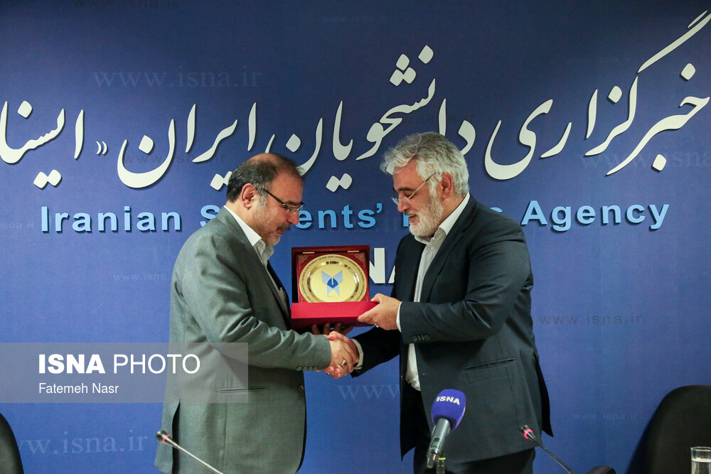 بازدید رئیس دانشگاه آزاد اسلامی از ایسنا
